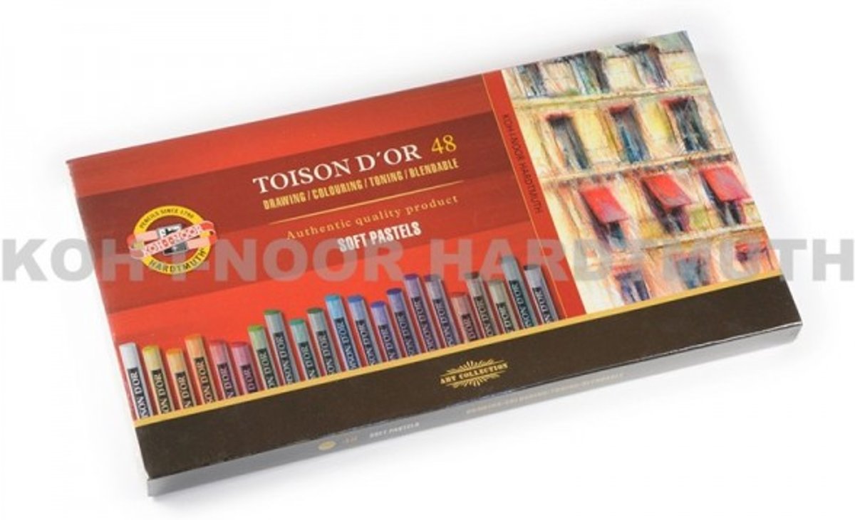   Soft Pastel Toison dOr - 48 stuks
