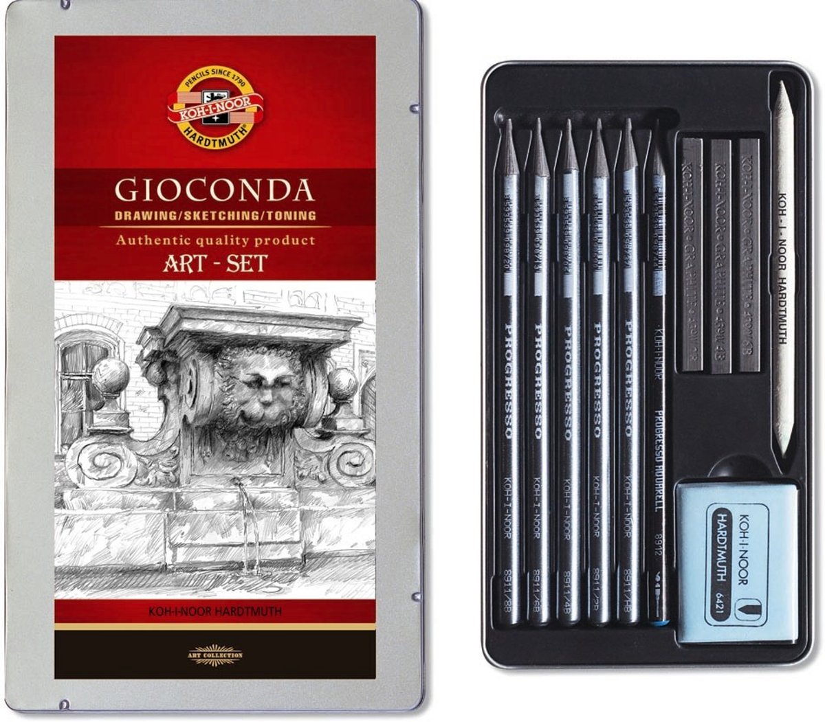 Gioconda Art set 11-delig