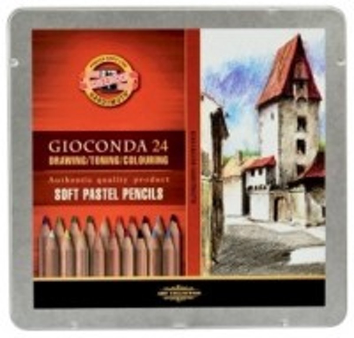 Koh i noor Gioconda Soft Pastels Pencils 24 st