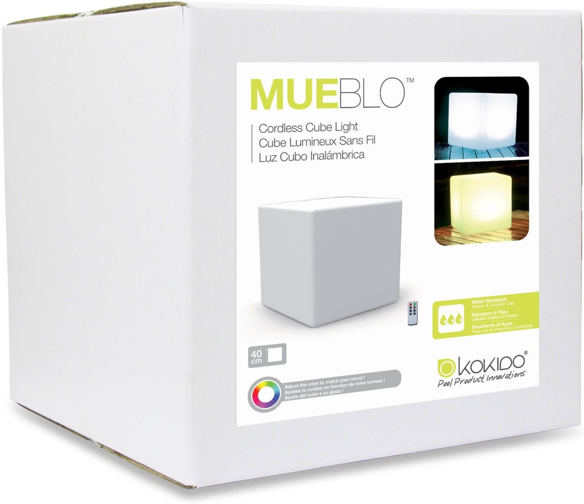 Kokido Mueblo Verlichte Kubus - 40 cm - Draadloos