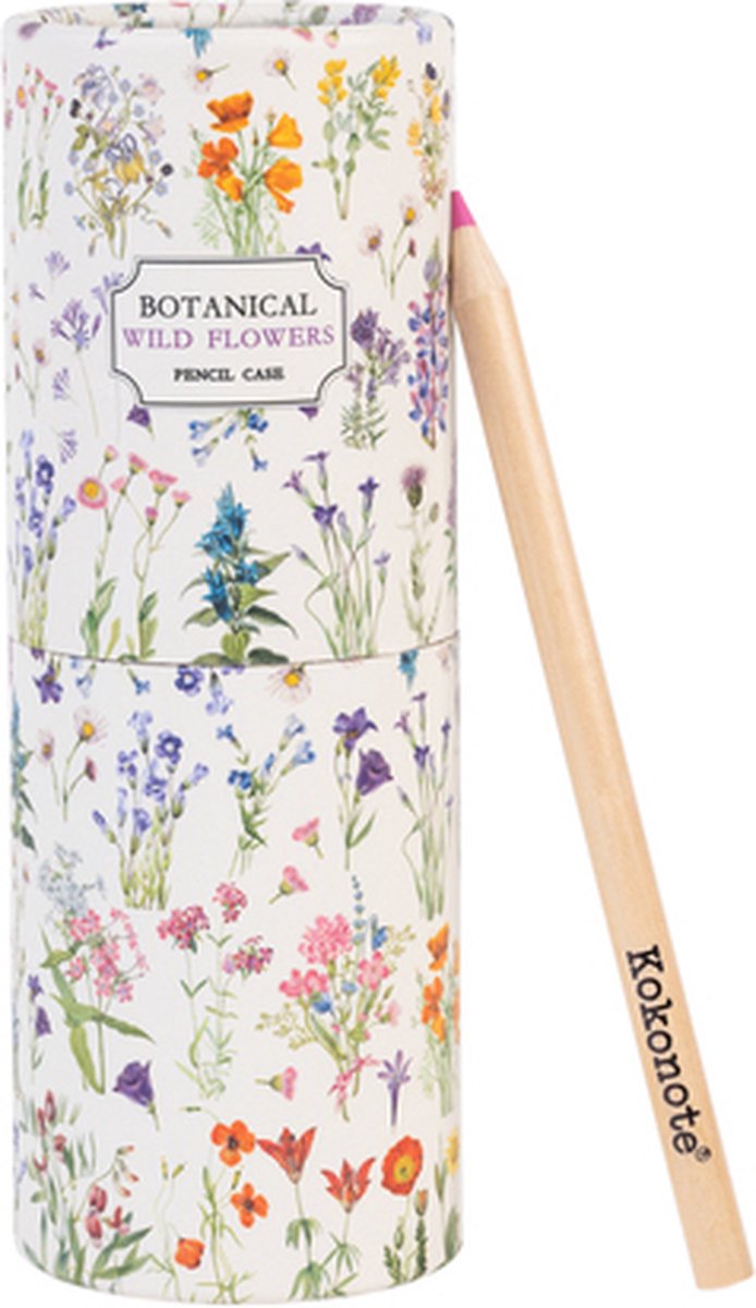   Pencil Case met 18 kleurpotlode