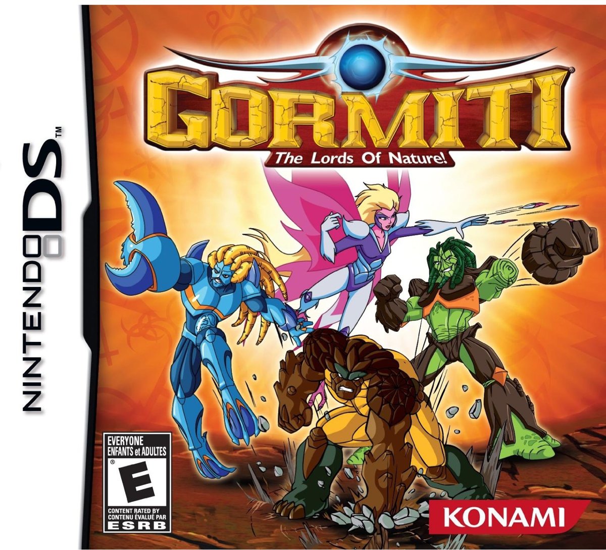 Konami Gormiti: The Lords of Nature!, NDS Nintendo DS Engels video-game