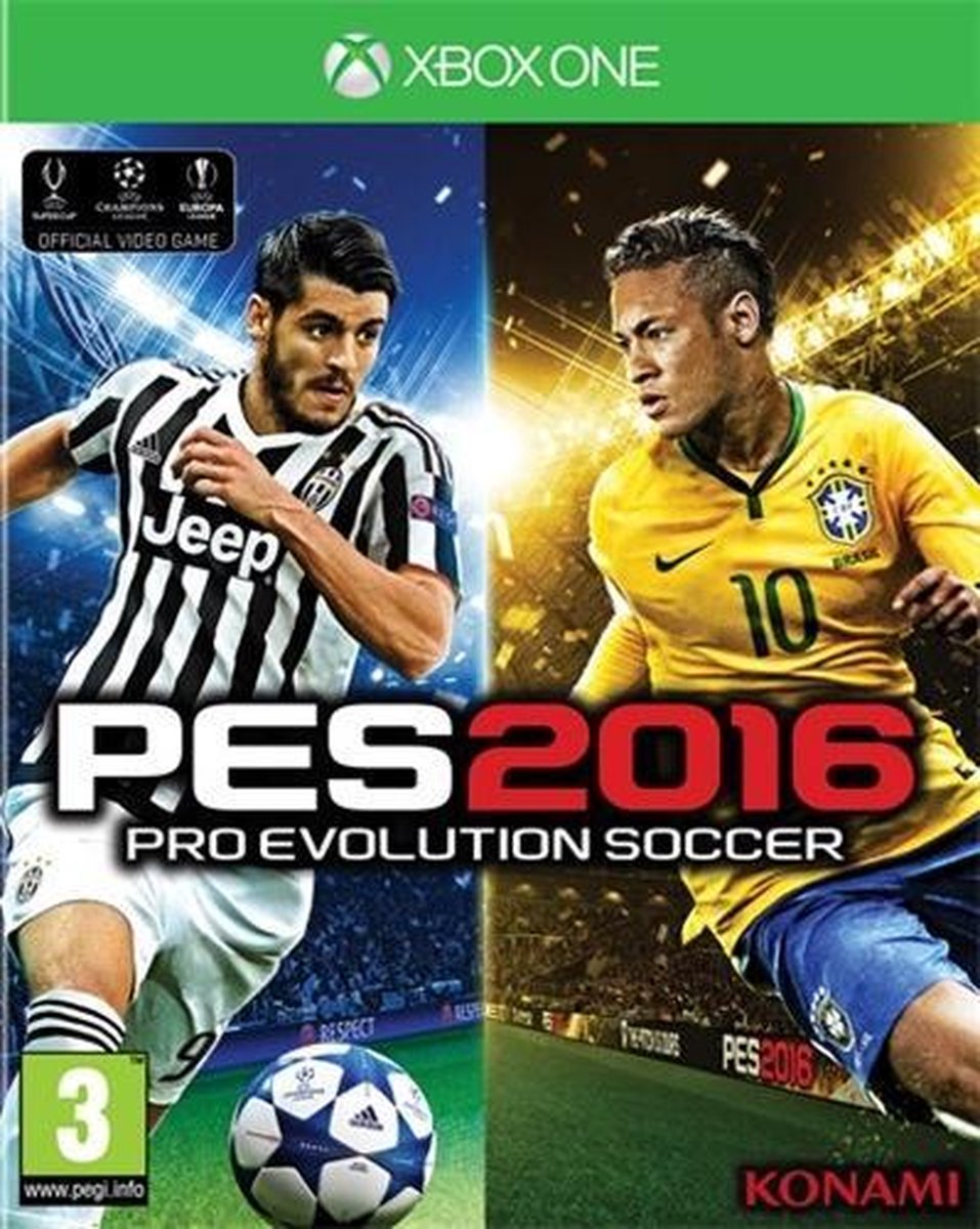 Konami Pes 2016 Xbone video-game Xbox One Basis Italiaans