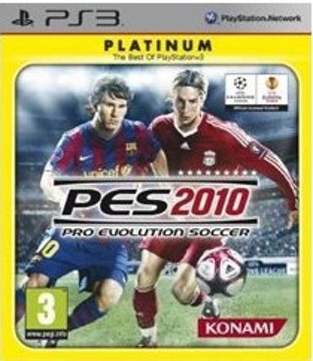 Konami Pro Evolution Soccer 2010 - Platinum Edition (PS3) PlayStation 3 video-game