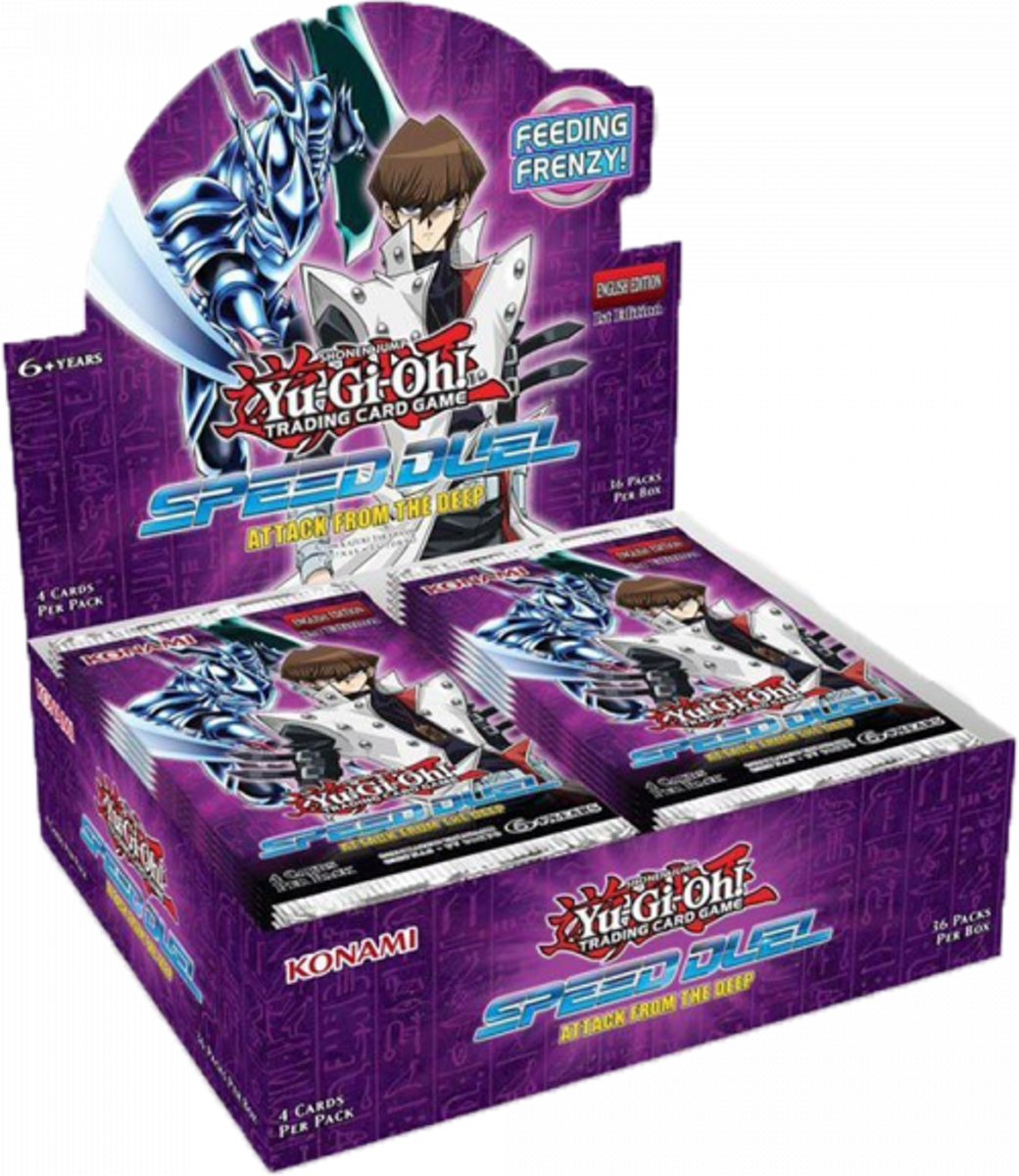 Speed Duel: Attack from the Deep Booster SEALED Display