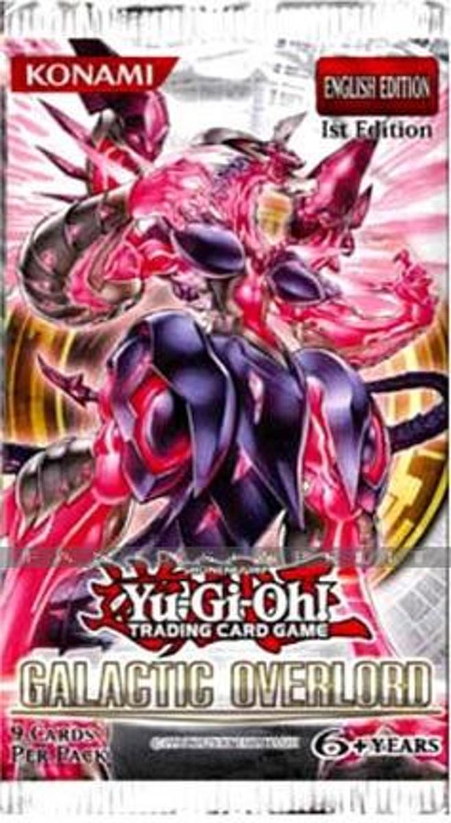 YU GI OH calactic overload boosterpack