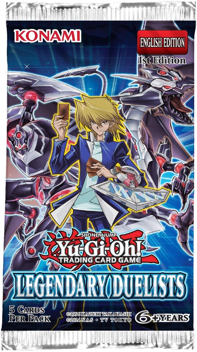 Yu-Gi-Oh! 3 Booster Pakjes Legendary Duelists