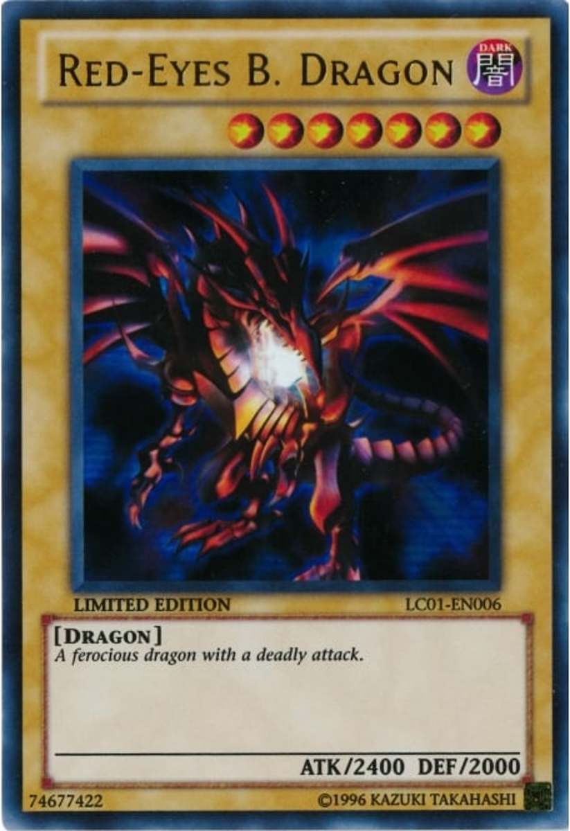 Yu-Gi-Oh! Red-Eyes B. Dragon LC01