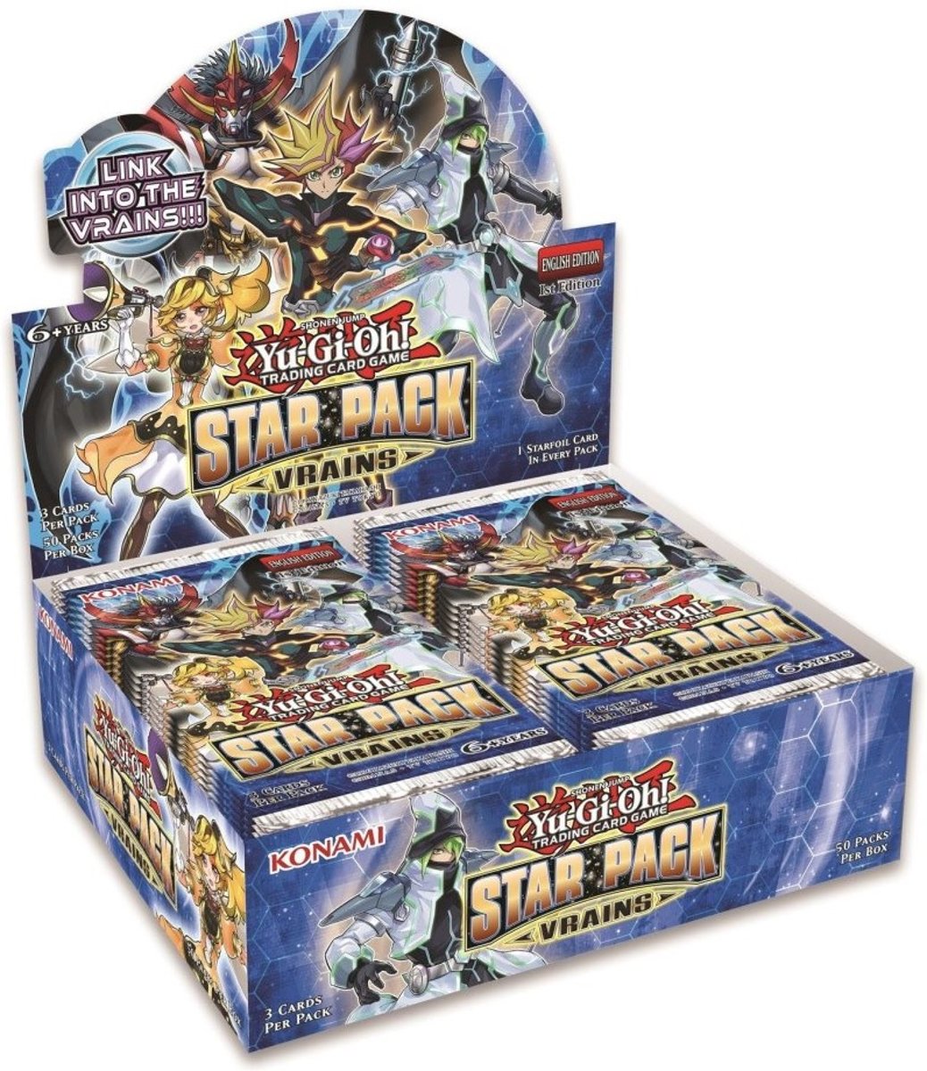 Yu-Gi-Oh! Star Pack VRAINS Booster Display