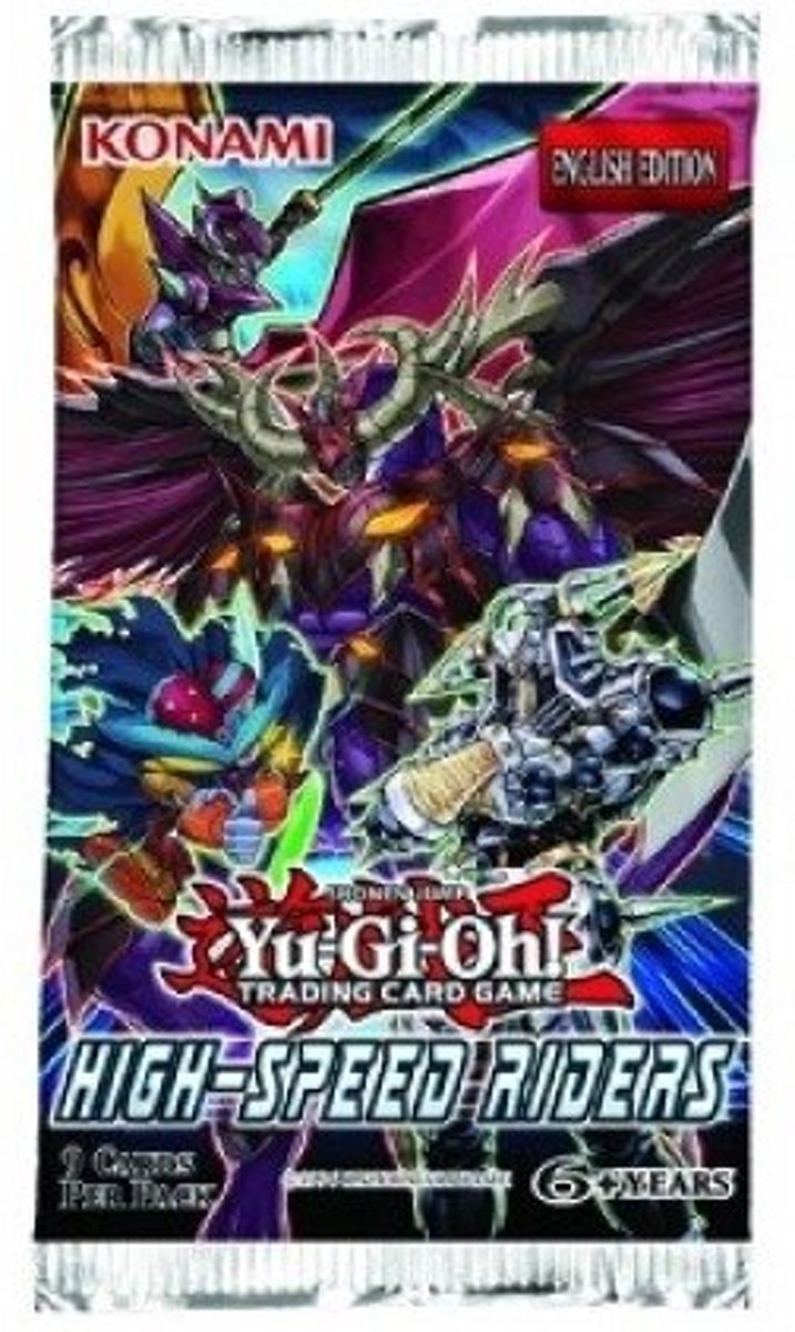 yu-gi-oh high speed riders boosterpack