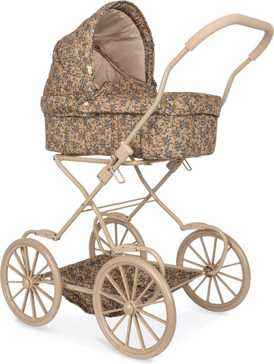 Konges Sløjd Poppenwagen Vintage - Orangerie Beige - Opvouwbaar