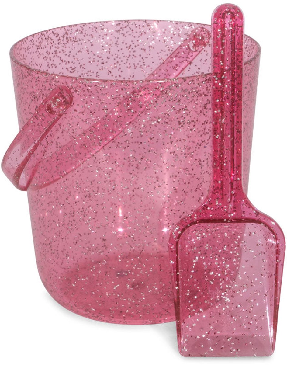 Konges Sløjd Strand Speelgoed Emmer en Schup - Sparkling Pink