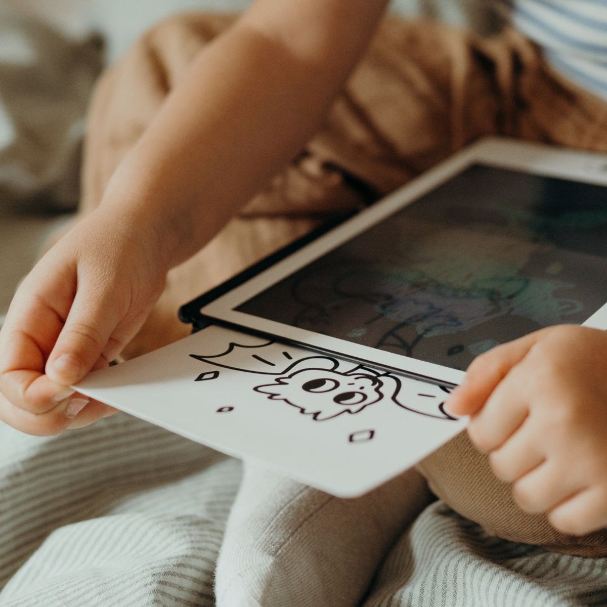 BEAU by Bo Kidywolf Kidydraw Mini Tekenboek met LCD-scherm Dinosaurussen + Refill Dieren & Oceanen en Piraten