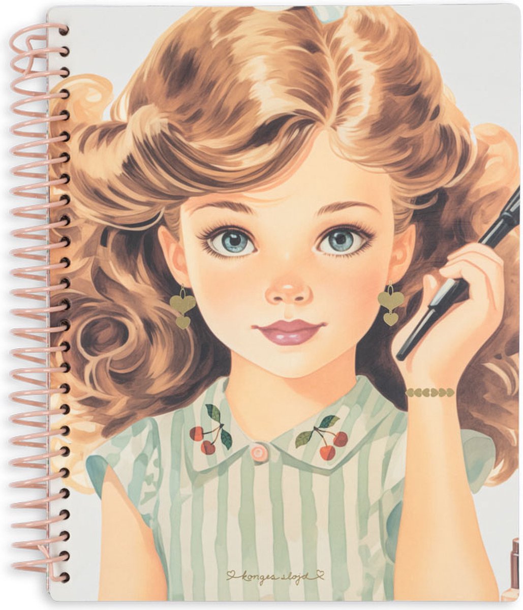 Konges Sløjd Glam Me Up/Sticker Boek