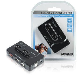 König CMP-USB2HUB56 - 7-poorts USB 2.0 hub