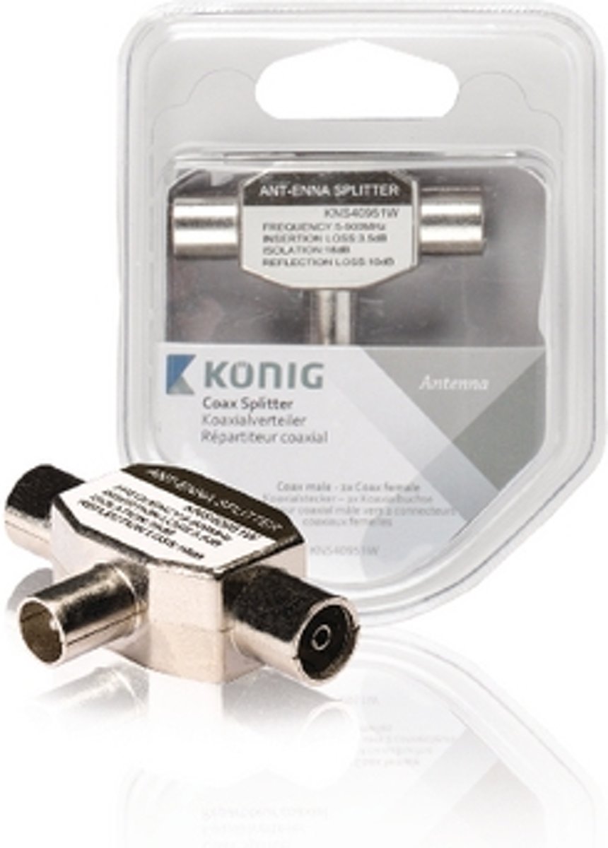 König KNS40951W kabeladapter/verloopstukje