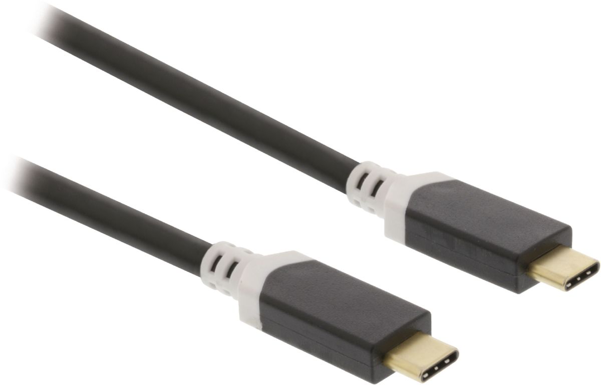 Kxf6nig KNC64750E10 USB 3.1 Kabel USB-C Male - USB-C Male 1.00 m Antraciet