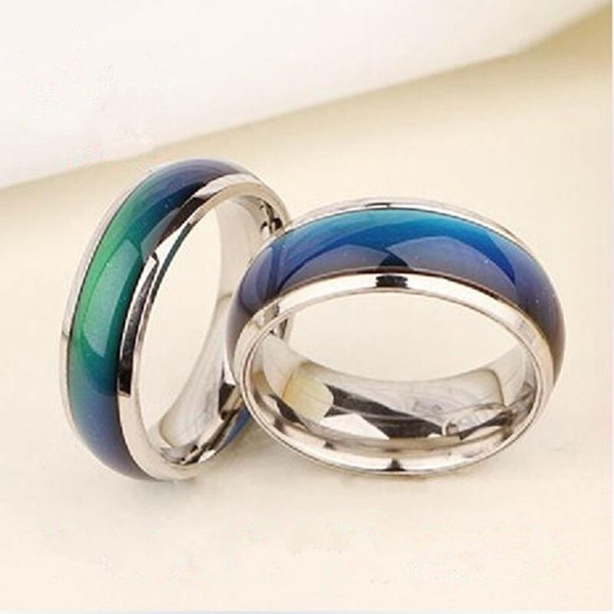 Stemmingsring - Moodring / Stemming ring - 19mm - mood ring