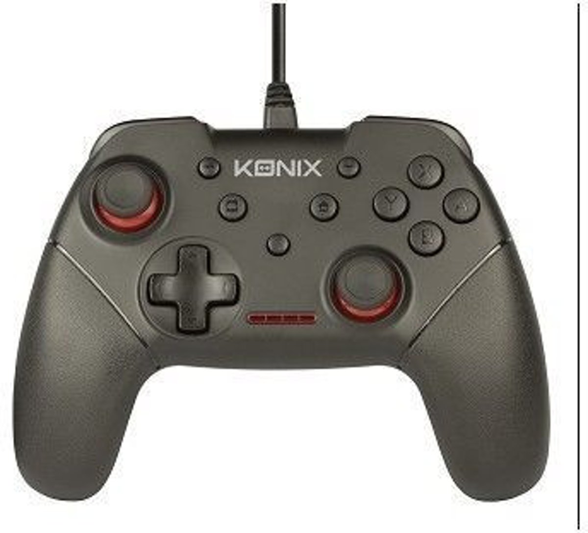 Nintendo Switch - Wired pro gaming controller met 3 meter kabel - Zwart