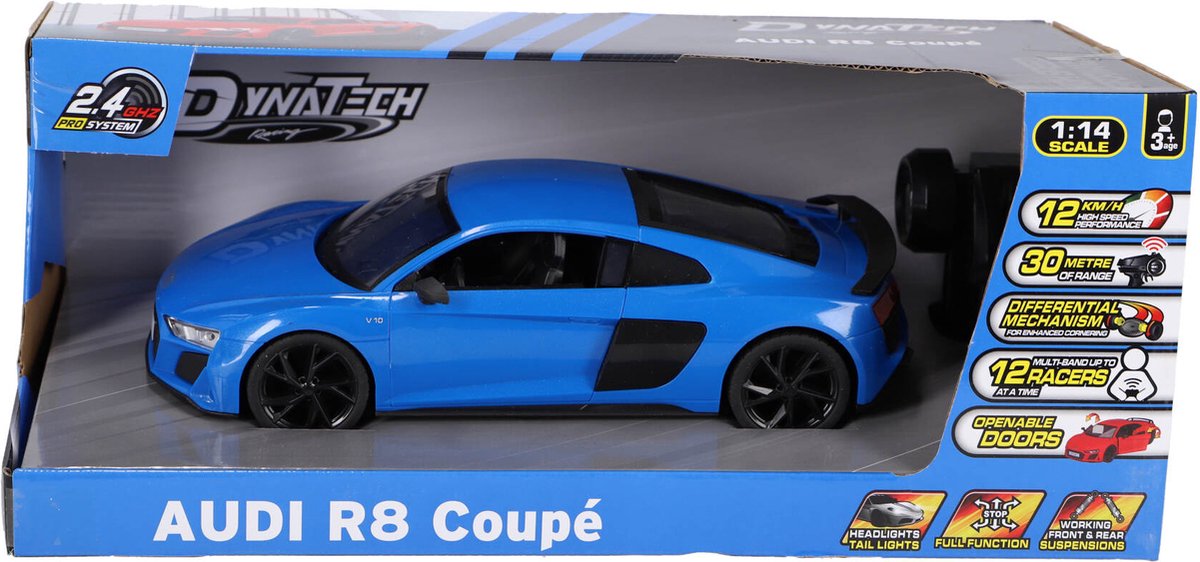 Audi - Radiografisch bestuurbare auto - Schaal 1:14 - Blauw