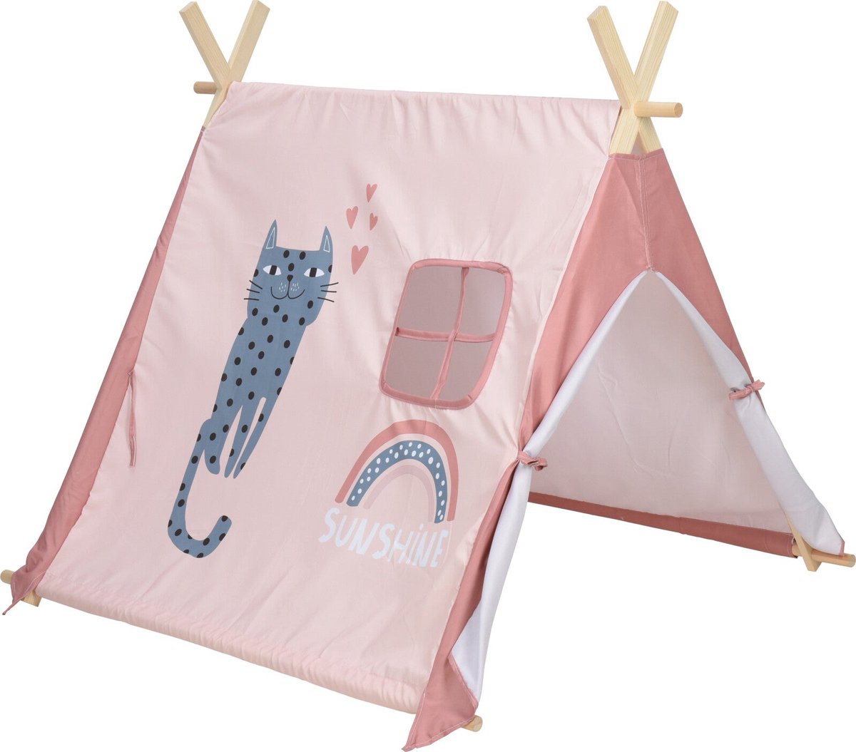 Speeltent - Tent - Kat - 101x106cm