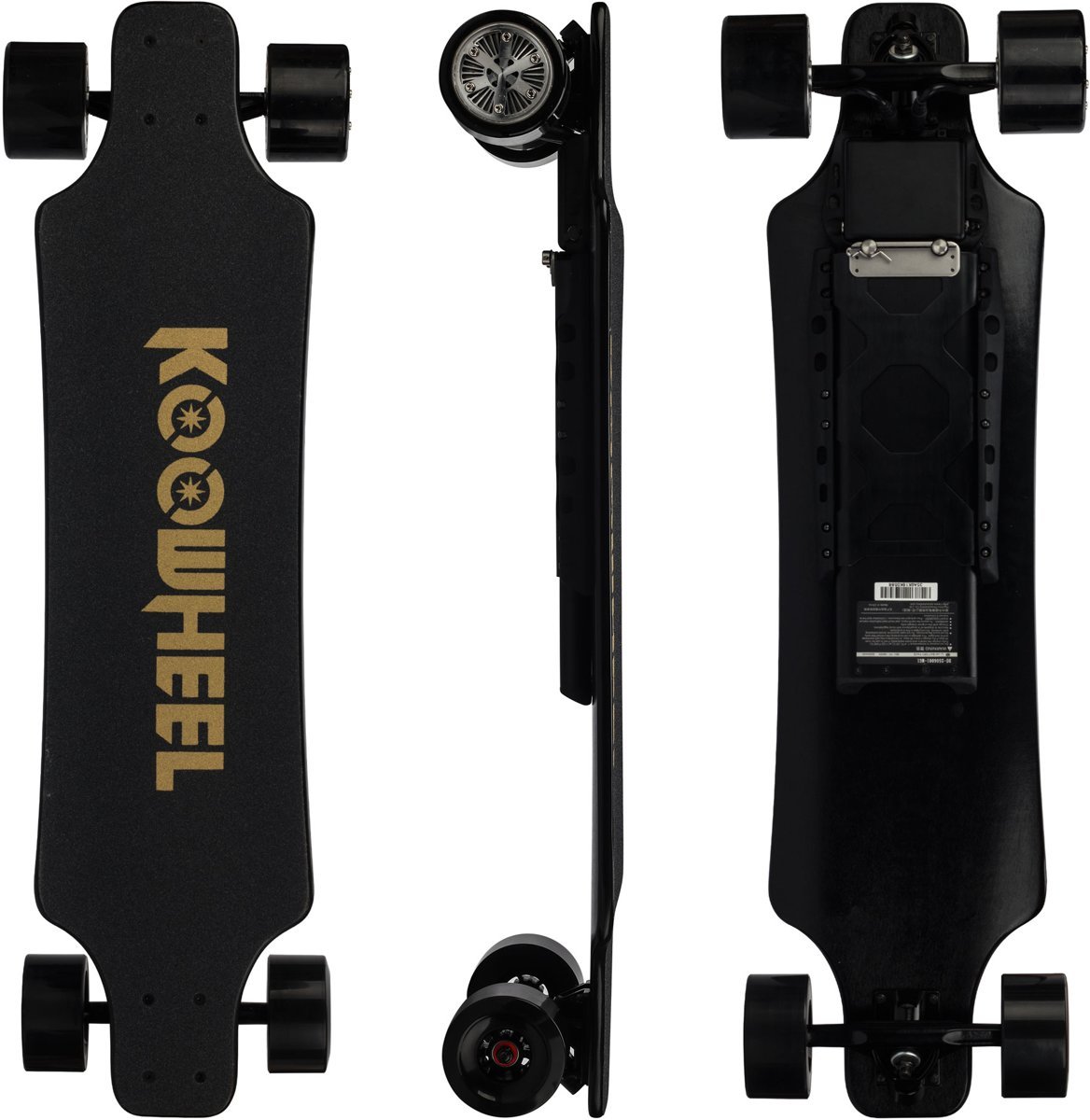 Elektrisch Skateboard Longboard  Koowheel - Kooboard Onyx Edition (2018)