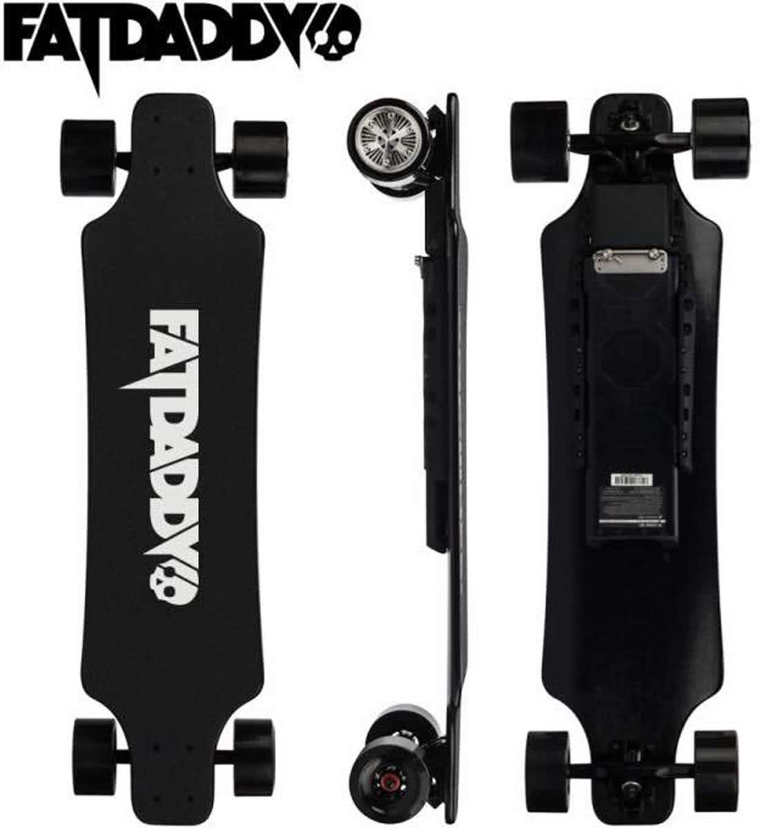 Zwart Koowheel D3M Elektrisch Skateboard Longboard 5,5 AH 3e genaratie