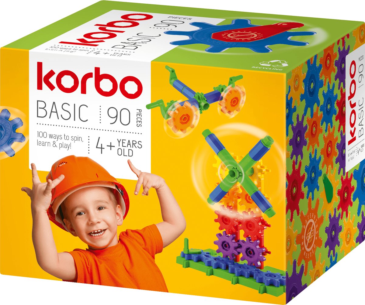 Techniek tandwielen Basic 90-delig Korbo