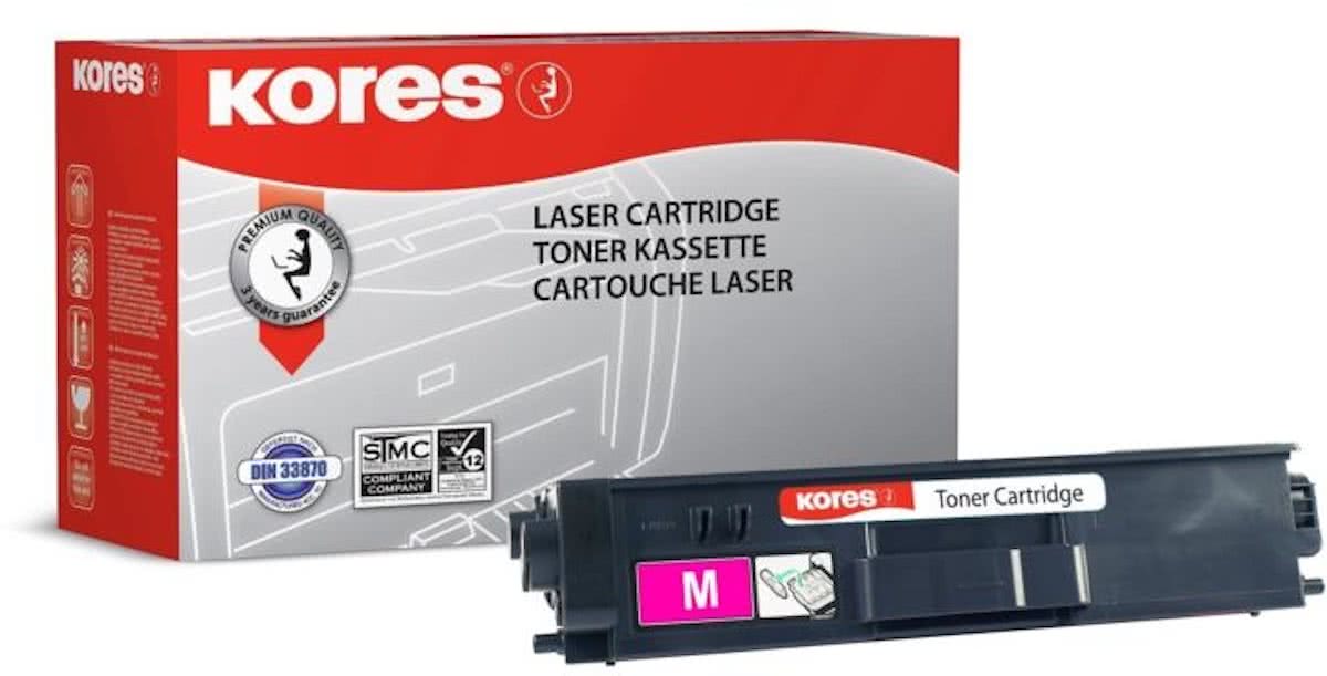 Kores G1243RBR 3500paginas Magenta toners & lasercartridge