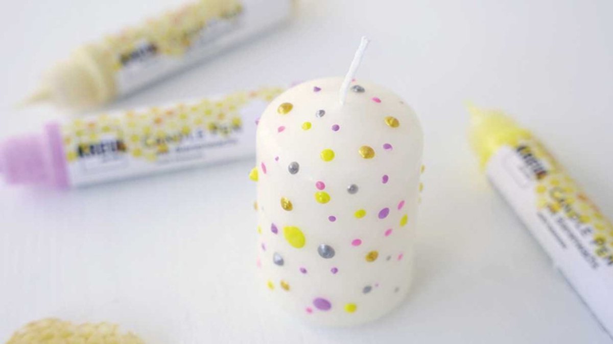 KREUL Kaarspen glitter-goud, 29 ml