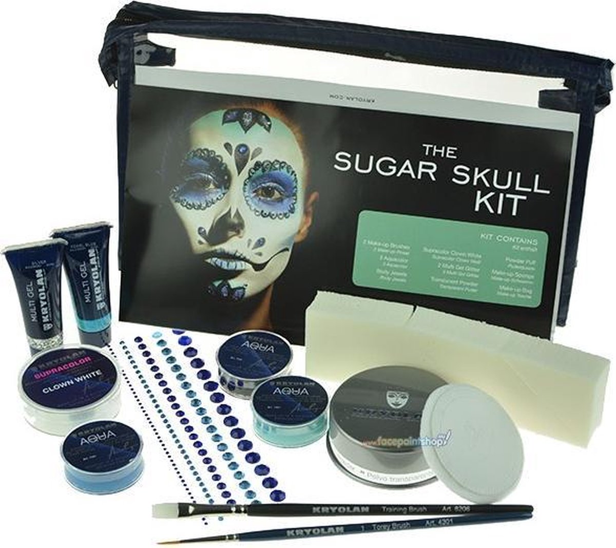 Kryolan Sugar Skull kit