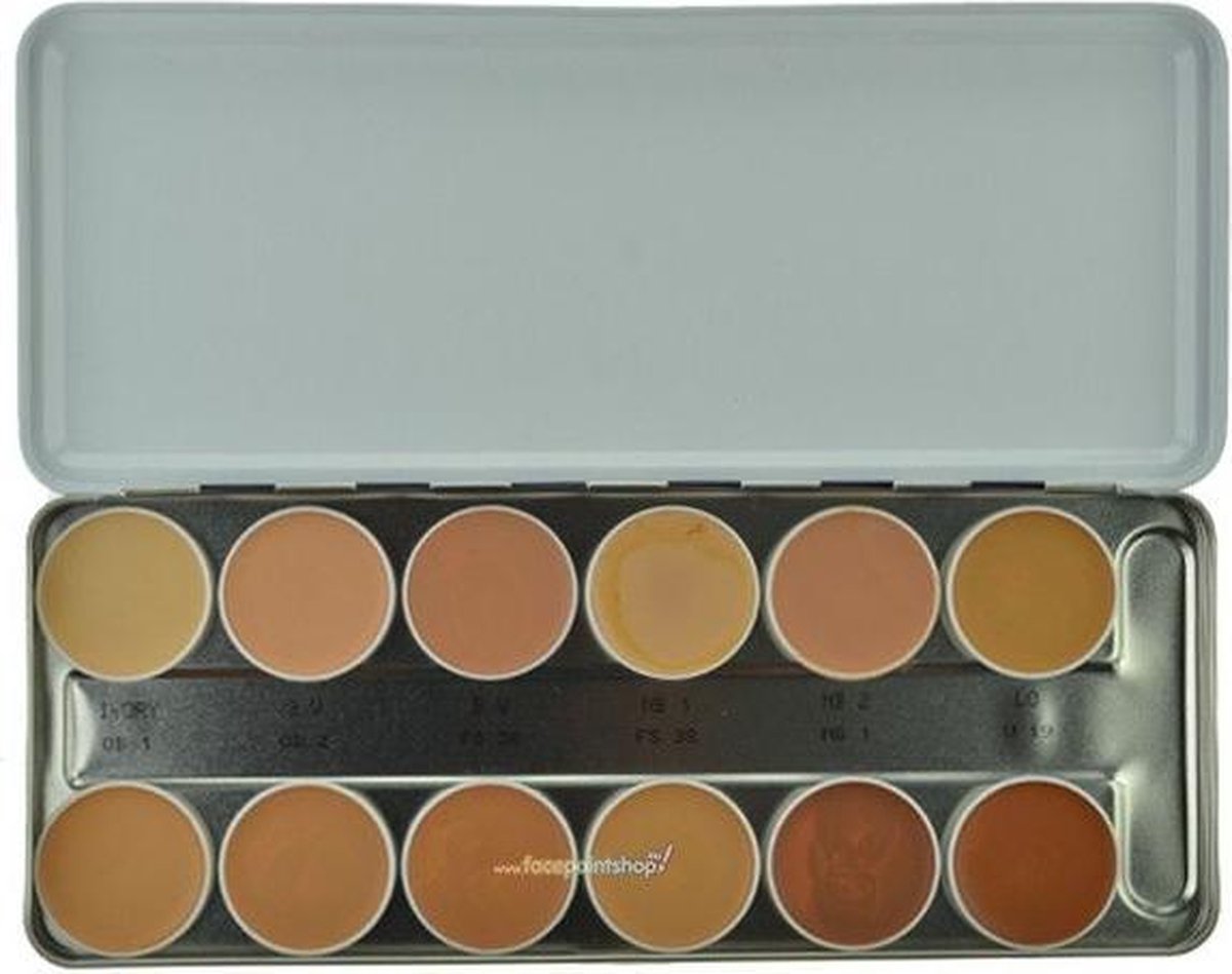 Kryolan Supracolor  Tv Palette