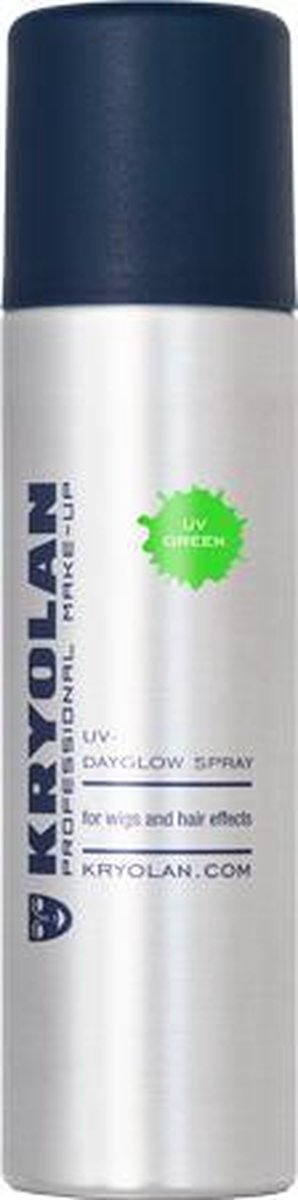 Kryolan UV-Dayglow spray 150 ml - groen