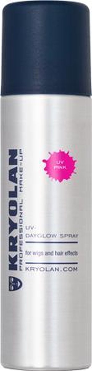 Kryolan UV-Dayglow spray 150 ml - roze