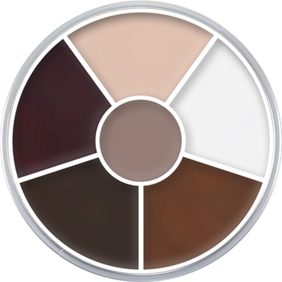 Kryolan cream color circle 6 kleuren: old age