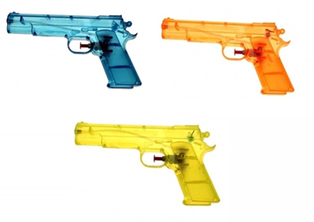 Krüger   - 5x - geel - kunststof - 20 cm - transparant - speelgoed