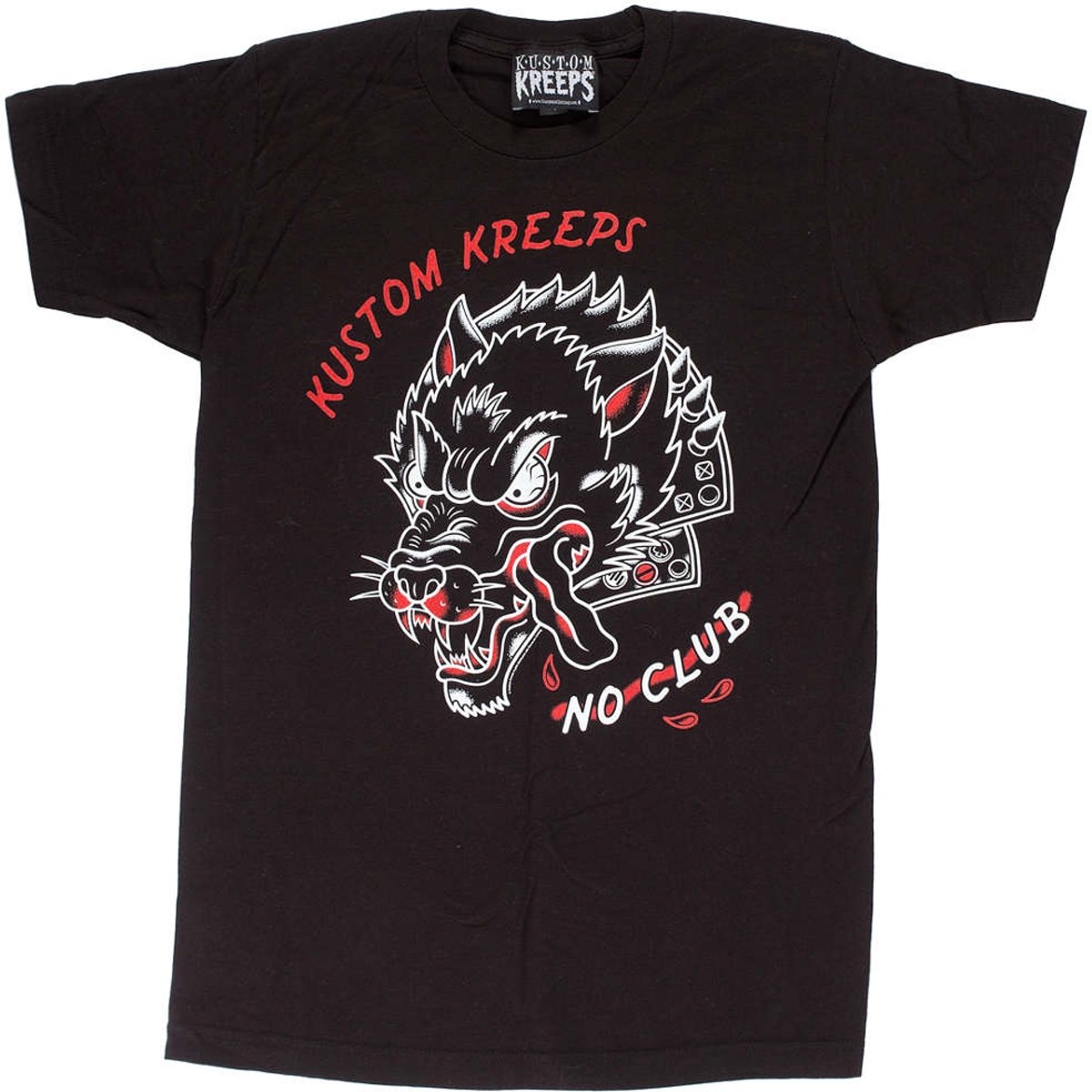 kustom kreeps no club heren T-shirt - XL