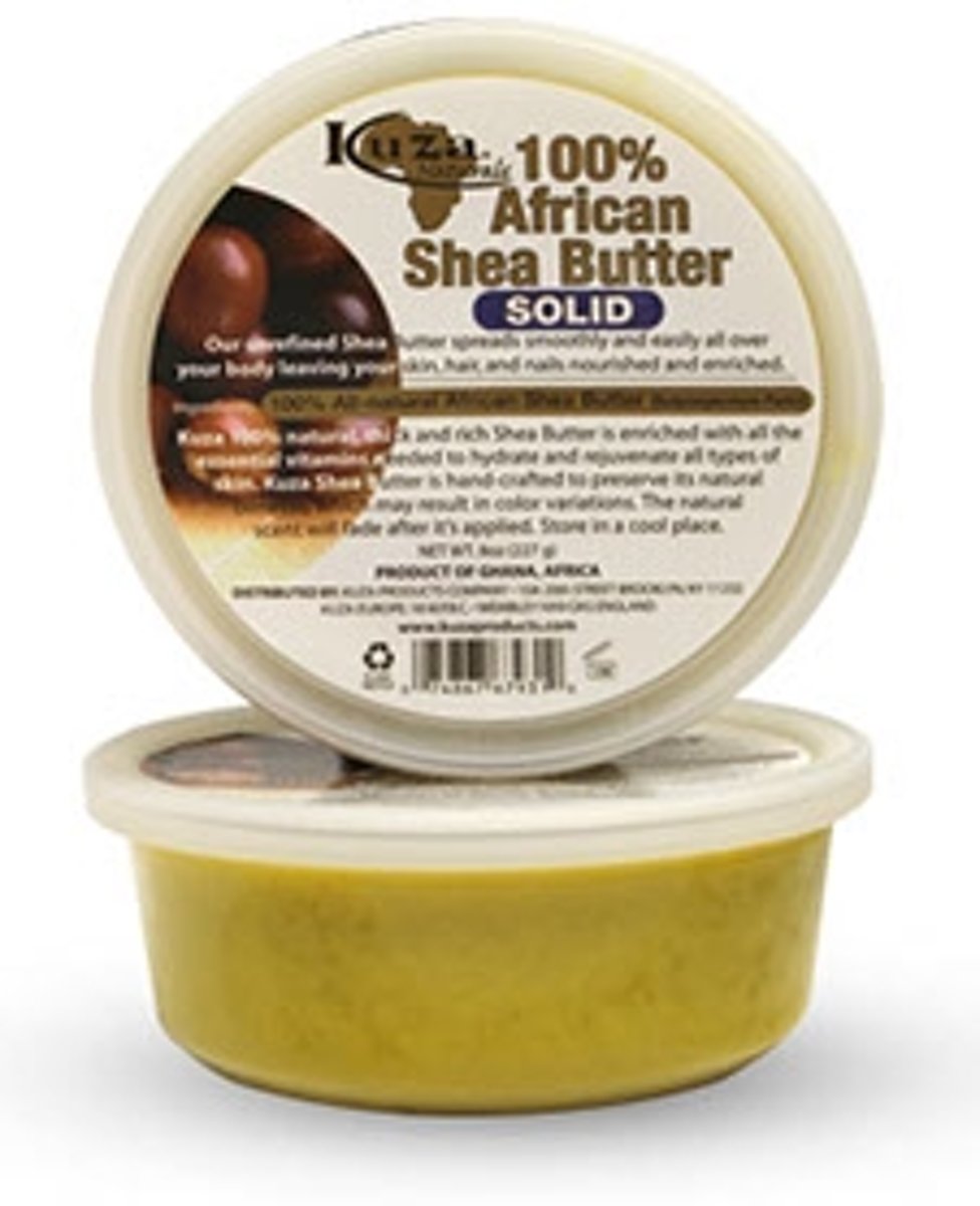 Kuza 100% African Shea Butter Solid 227gr