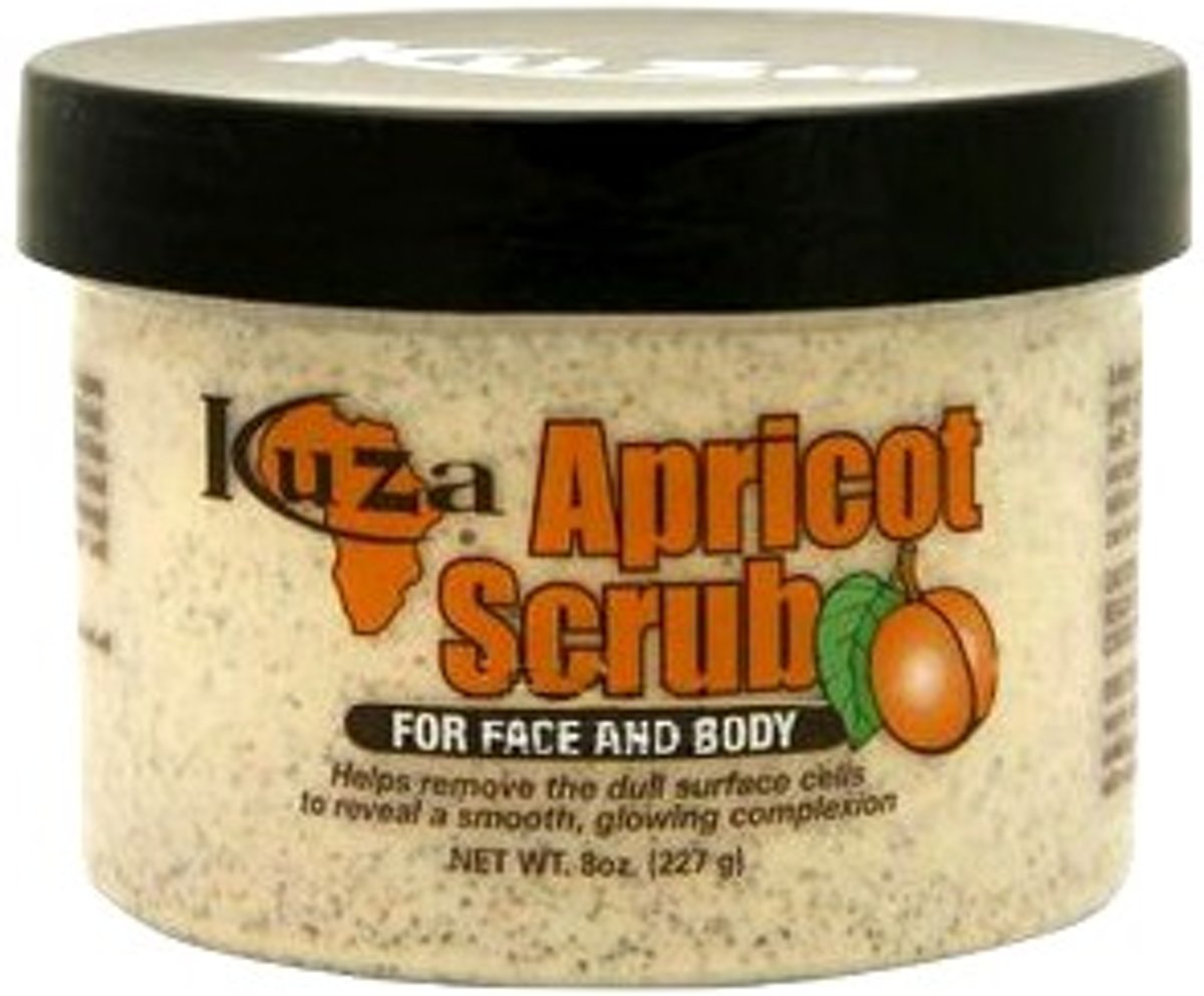 Kuza Abricot Scrub for Face and Body 227 gr