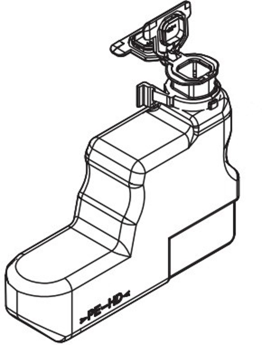 KYOCERA 302LV93020 reserveonderdeel voor printer/scanner Afvaltonercontainer Laser/LED-printer