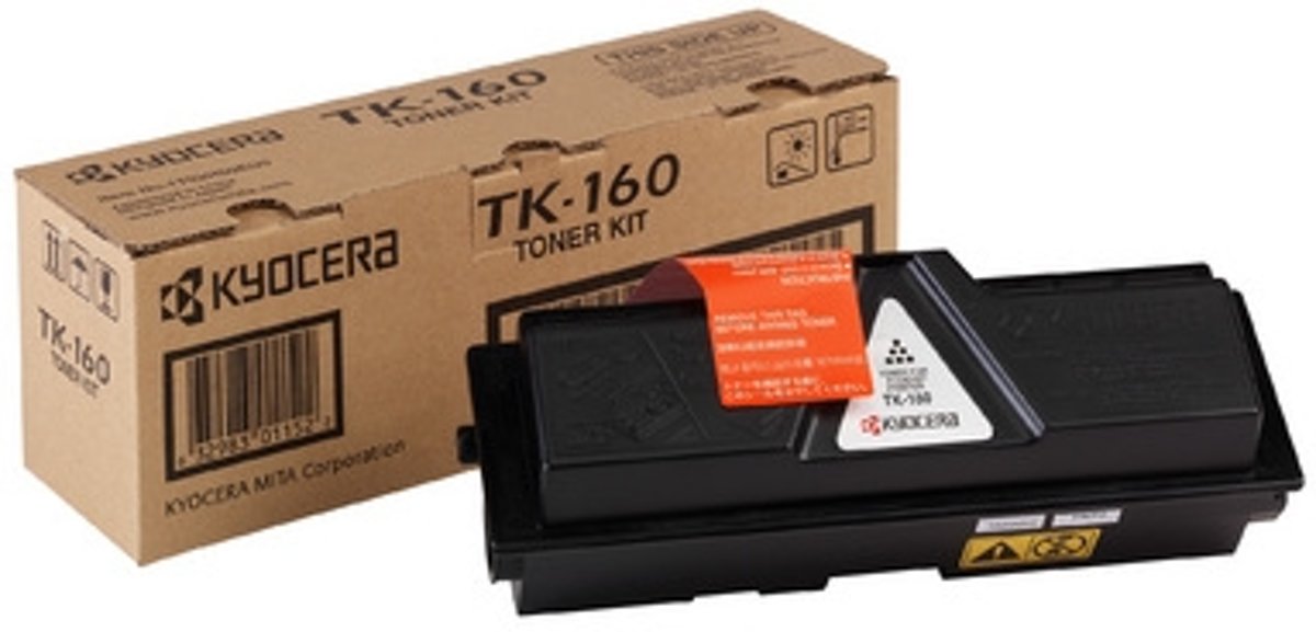 KYOCERA TK-160 Lasertoner 2500paginas Zwart