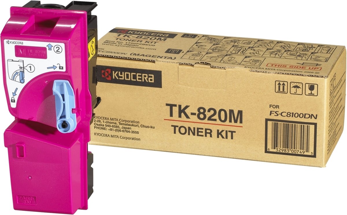 Kyocera Tonercartridge TK-820M magenta