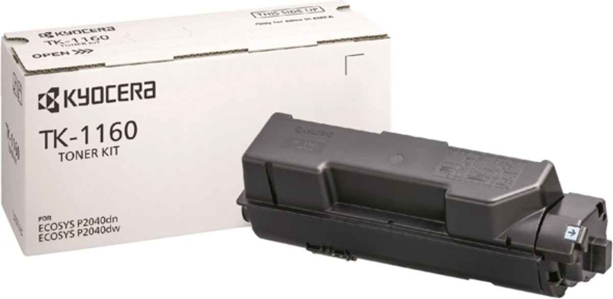 Toner kyocera tk-1160 7.2k zwart