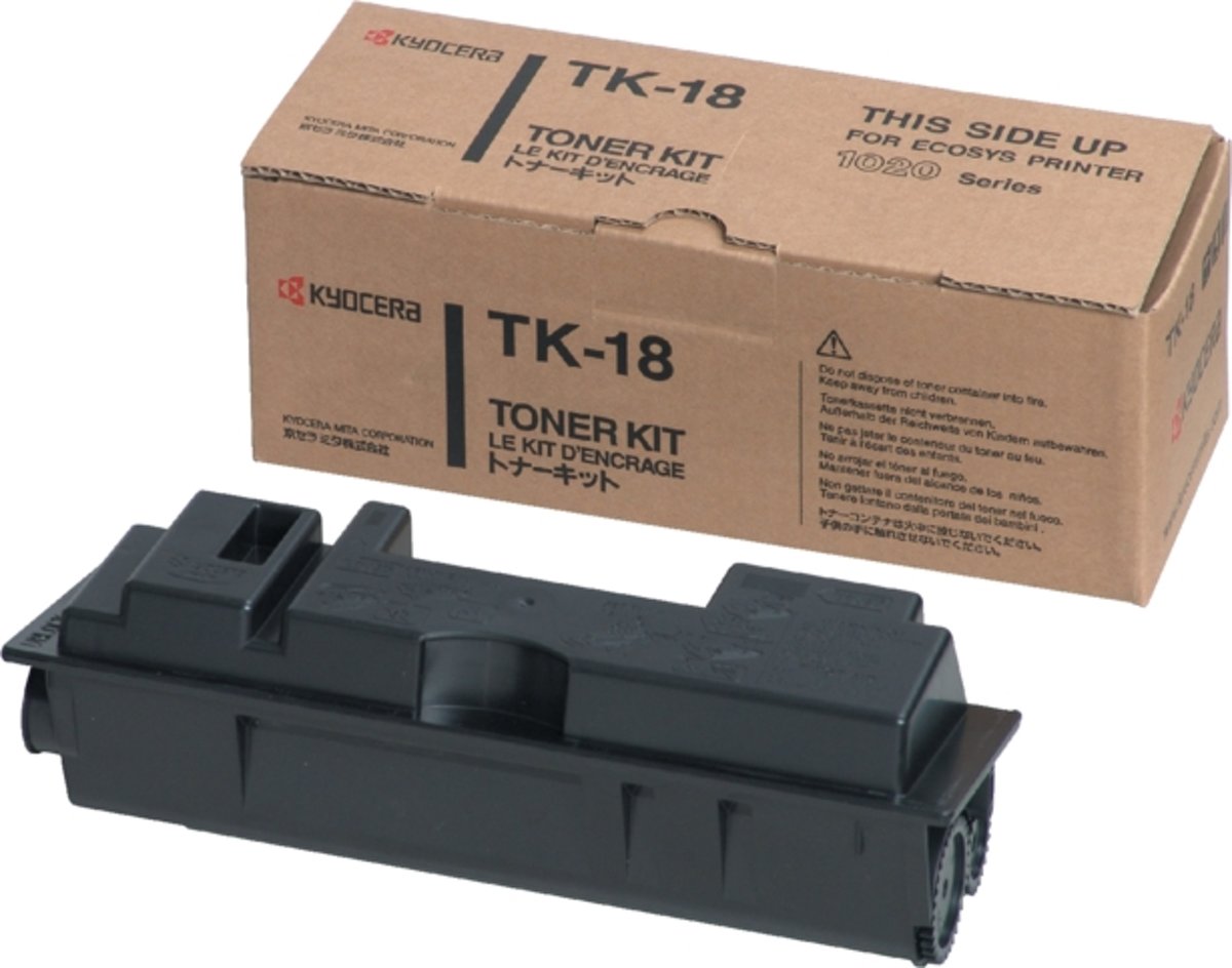 Toner kyocera tk-18 7.2k zwart