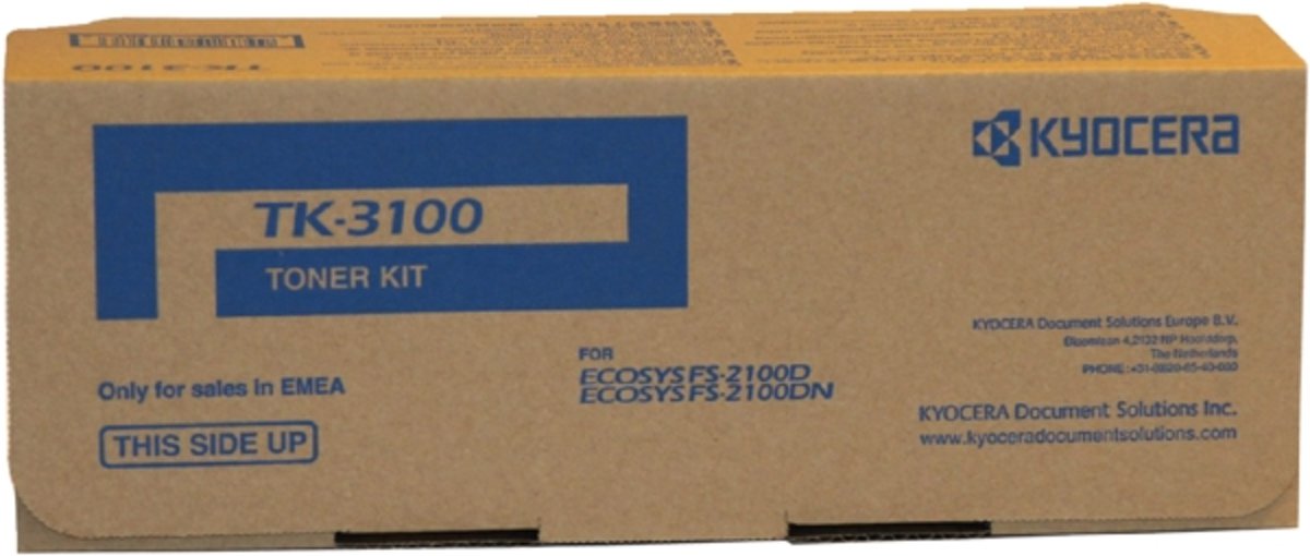 Toner kyocera tk-3100 12.5k zwart