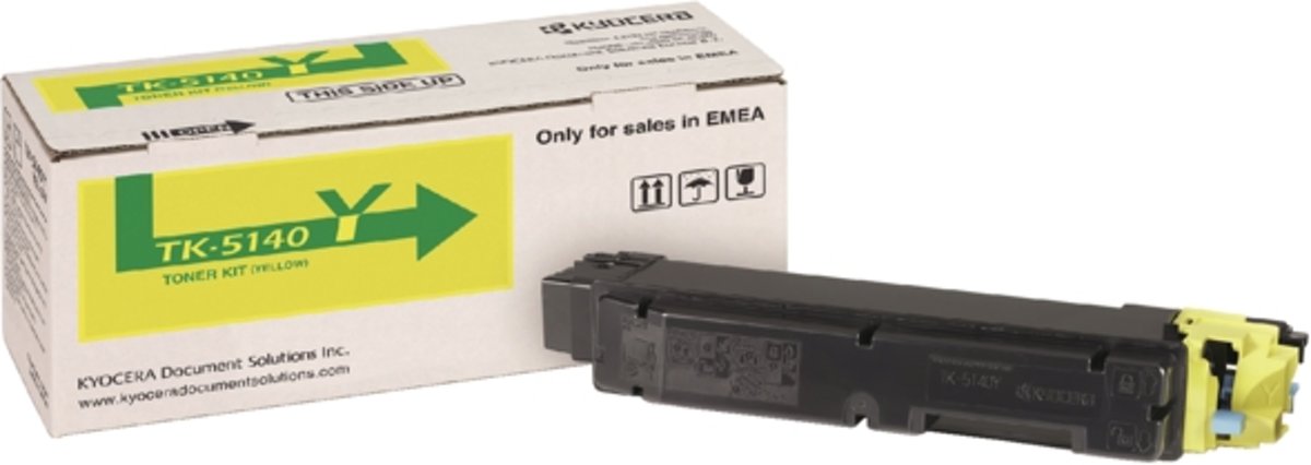 Toner kyocera tk-5140 5k geel