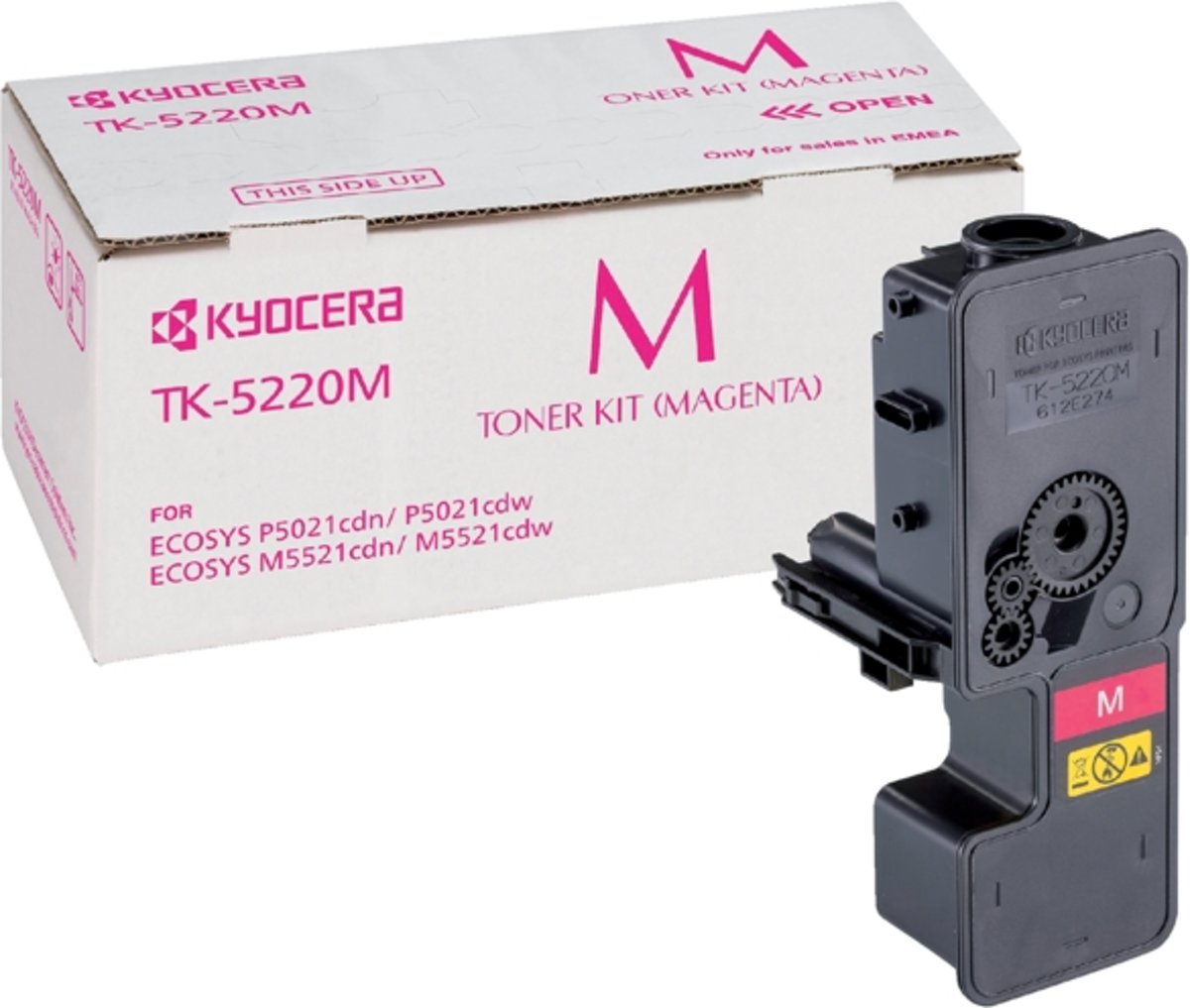 Toner kyocera tk-5220 1.2k rood