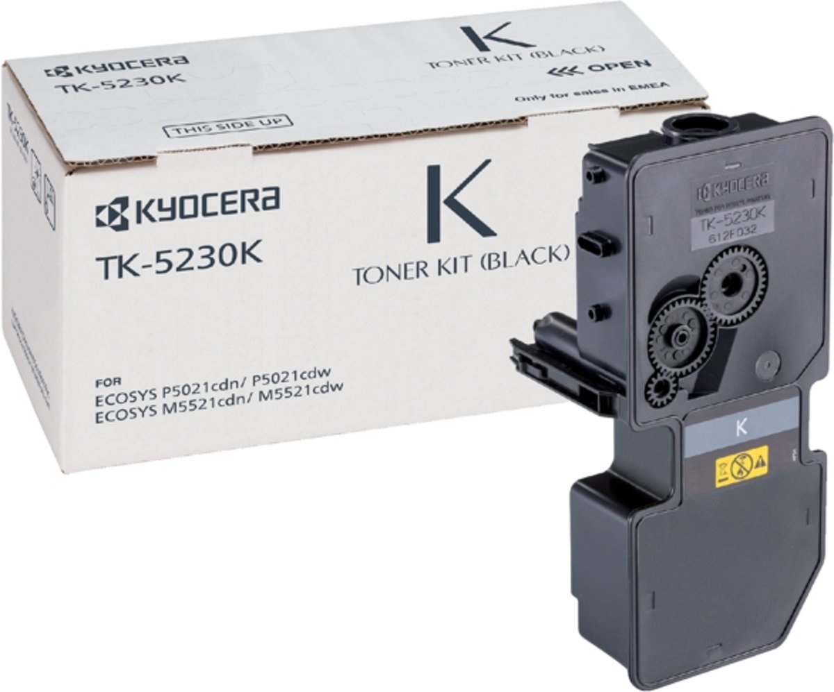 Toner kyocera tk-5230 2.6k zwart