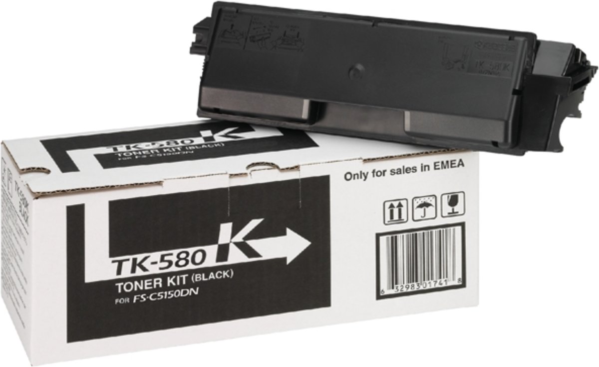 Toner kyocera tk-580 3.5k zwart