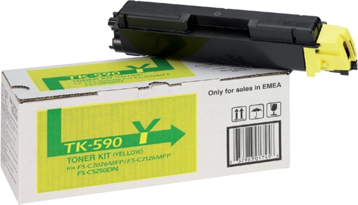 Toner kyocera tk-590 5k geel